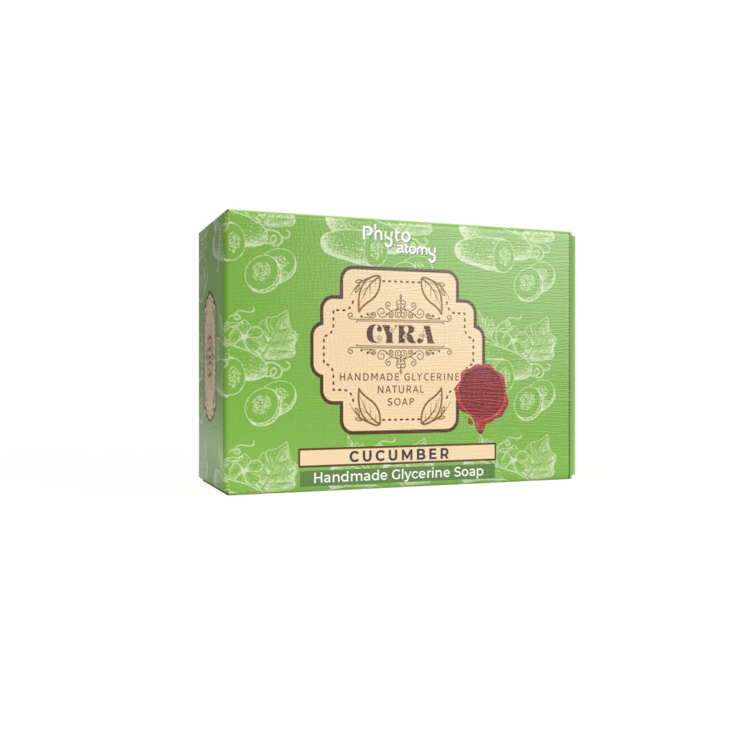 SCBV B2B Cucumber Glycerine Soap (100g)- 36 Pcs.